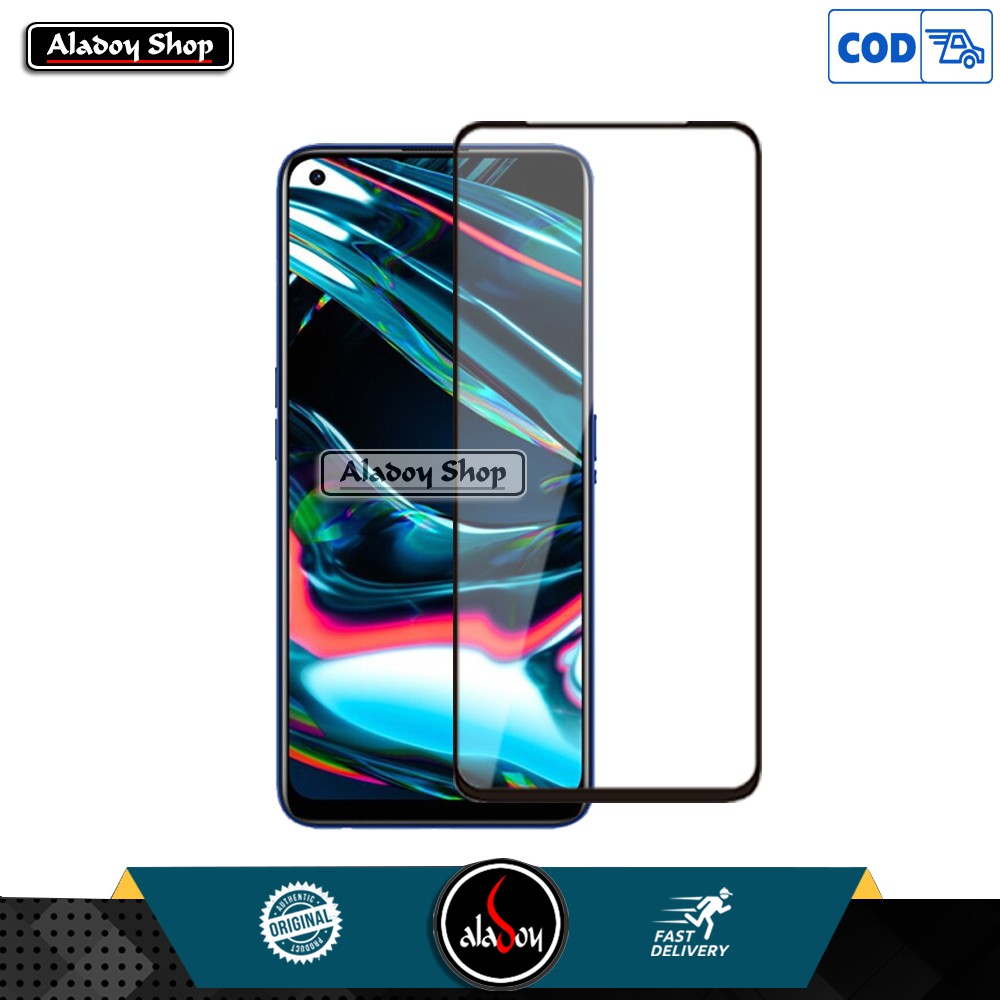 Case REALME 7 PRO 6,4 Inch 2020 + Tempered Glass Anti Gores Layar Casing dan Antigores Hp