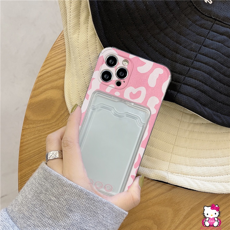 Soft Case Tpu Transparan Motif Leopard Slot Kartu Untuk Vivo Y21S Y21T Y20S Y20A Y20G Y17 Y20S Y12 Y12A Y30G Y11Y12i Y21 Y15 Y33s Y21S