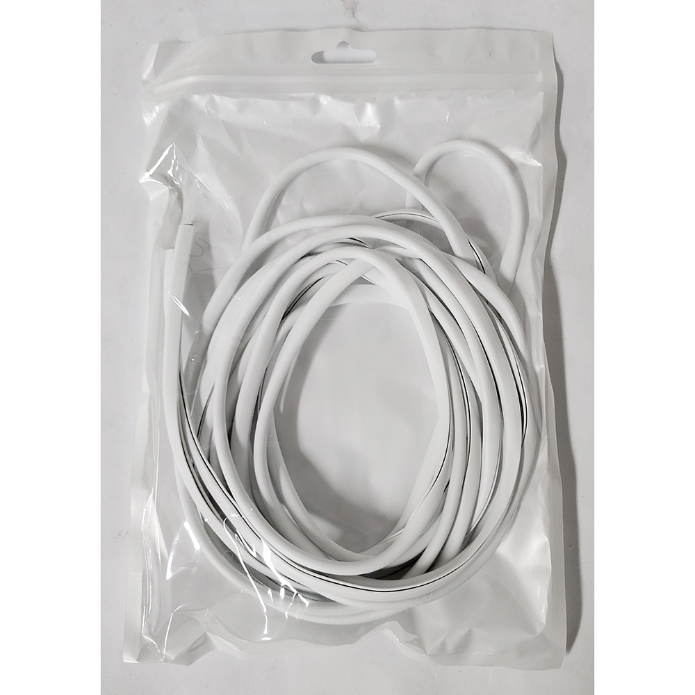 Rubber Strip Dekorasi Pintu Mobil Anti Collision 5M - QW556 - OMRSF2WH White