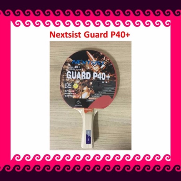 Nextsist Guard P40 Single Premade Pingpong Bet Rakitan Bat Tenis Meja