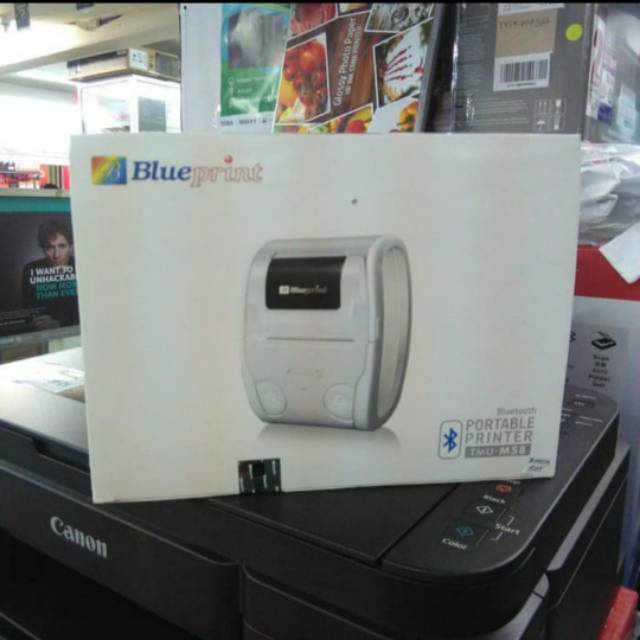 Printer kasir bluetooth blueprint TMU M58 printer bluetooth blueprint printer kasir moka