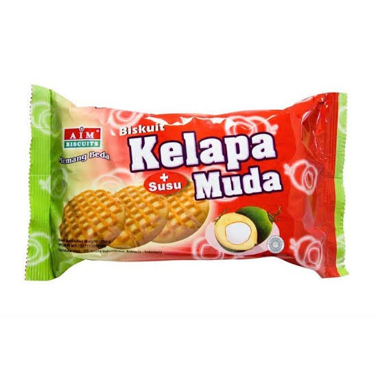 

AIM Biskuit Kelapa Muda Plus Susu 250gr