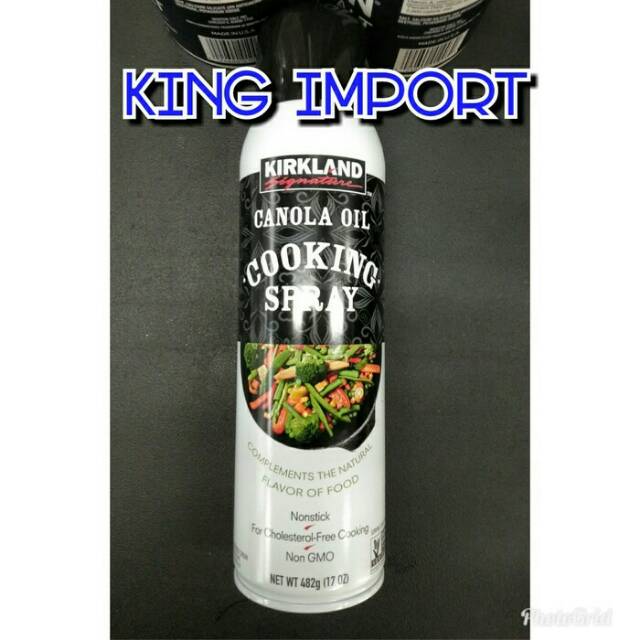 Jual Kirkland Signature Canola oil Cooking Spray Shopee Indonesia