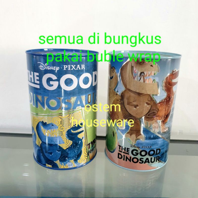 OBRAL TECHNOPLAST CELENGAN TIN CAN 122 MY MELODY/SUPERMAN BATMAN/DINOSAURUS(random)