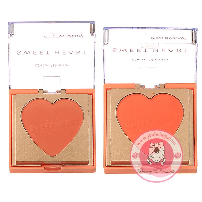 [Per Pc] Kiss Beauty Sweet Heart Color Blusher 83435-03