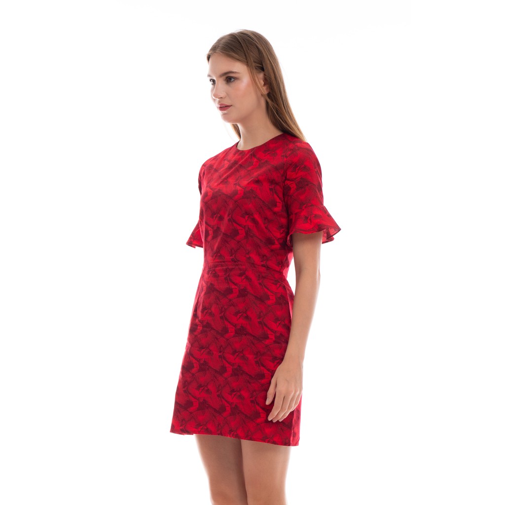 Voerin Bellevue Red Dress