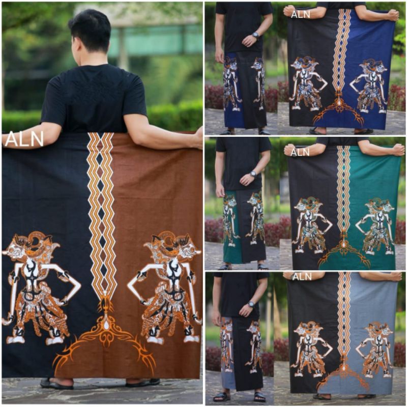 Sarung Batik Printing Pekalongan Original | Sarung Batik Pria Dewasa | Sarung Batik Wayang murah