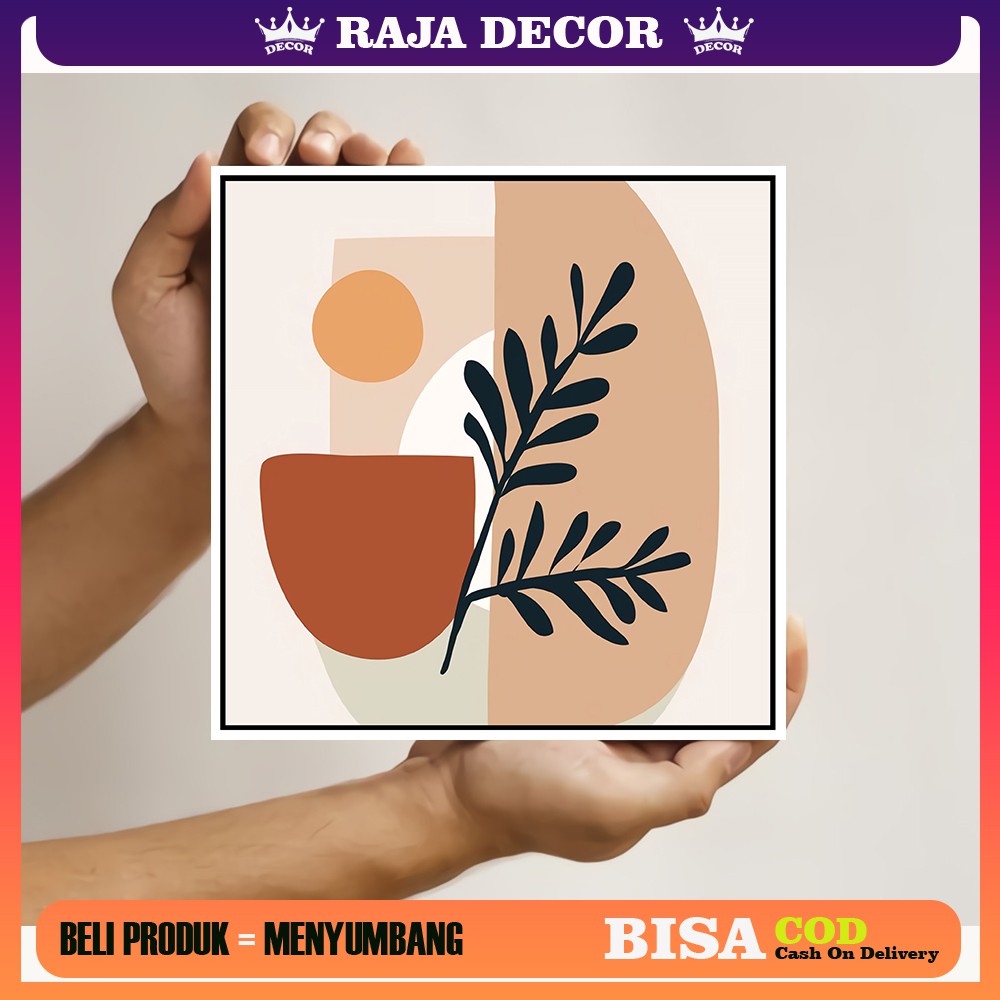HIASAN DINDING MINI GAMBAR KEREN UKURAN 20X20 CM