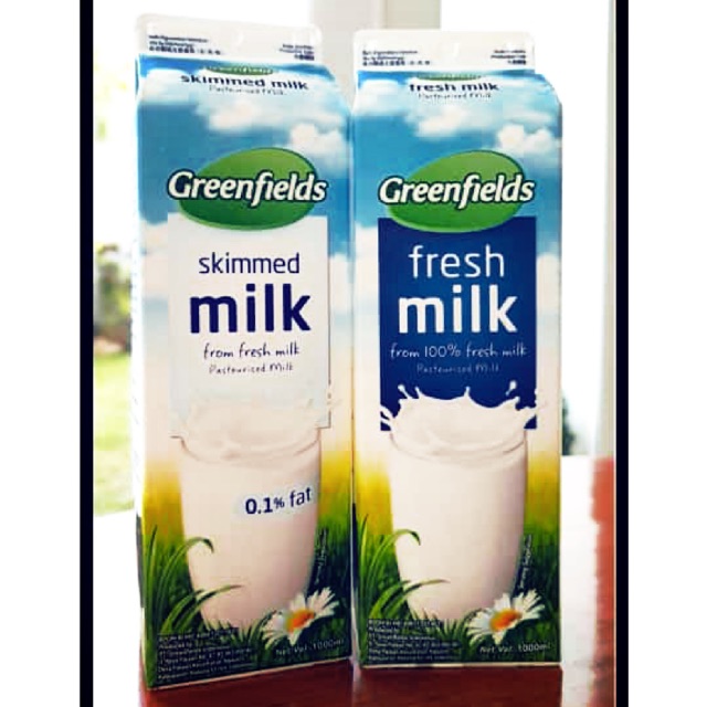 

Greenfields Fresh Skimmed Milk 1L - area Surabaya Barat