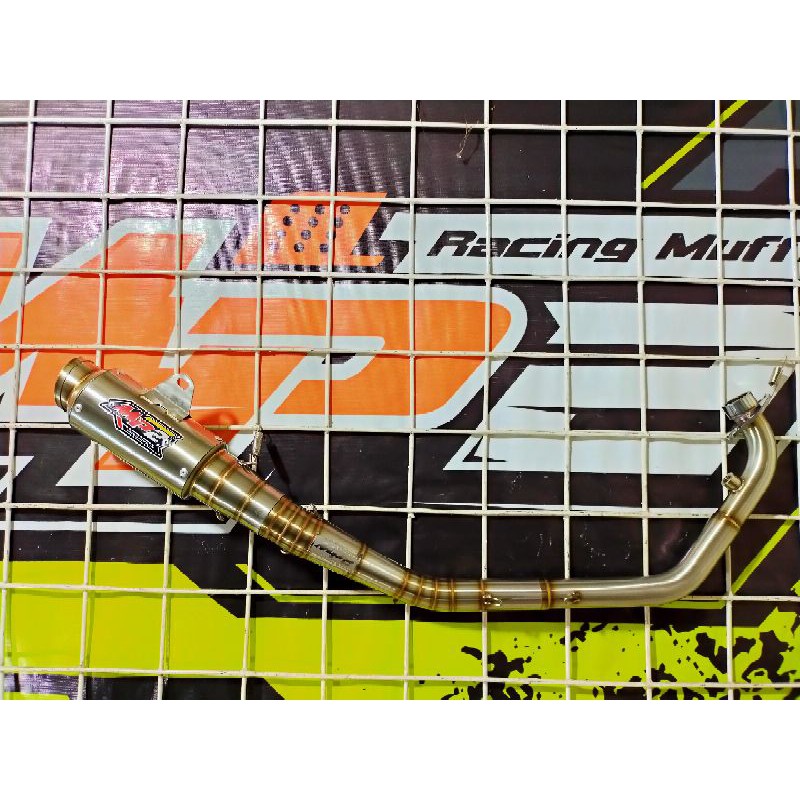 knalpot sonic 150r mp2 racing muffler type sr-9. underbone & standar