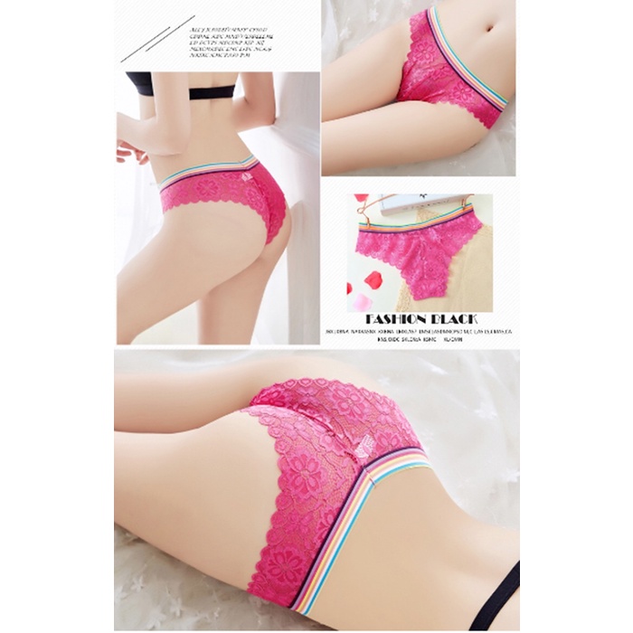 Wanita G-String Sexy Celana Dalam Bahan Lace thong C072