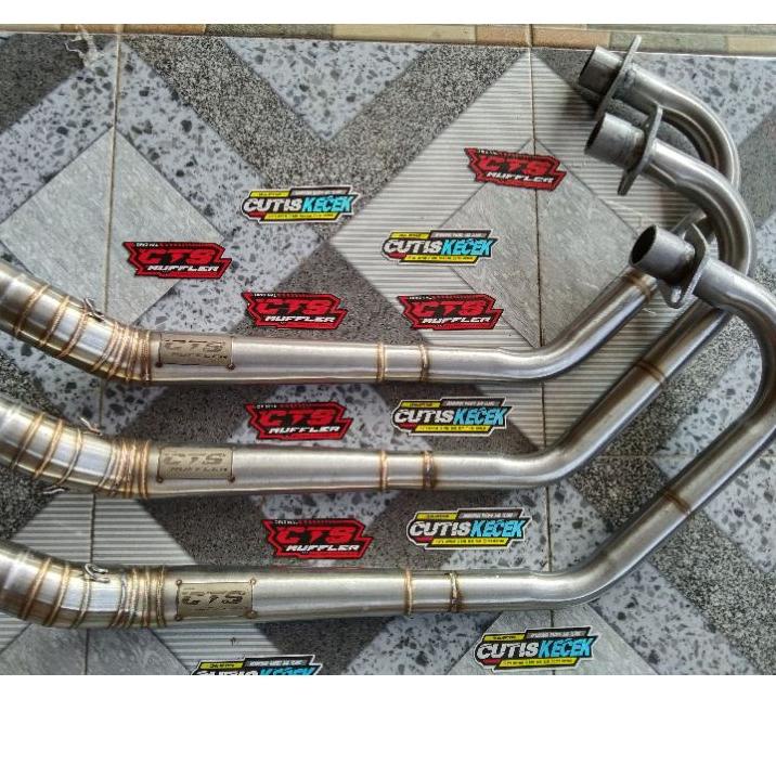 HARGA TERMURAAH.. LEHER ORI CTS MUFFLER PNP CB GL MP TIGER