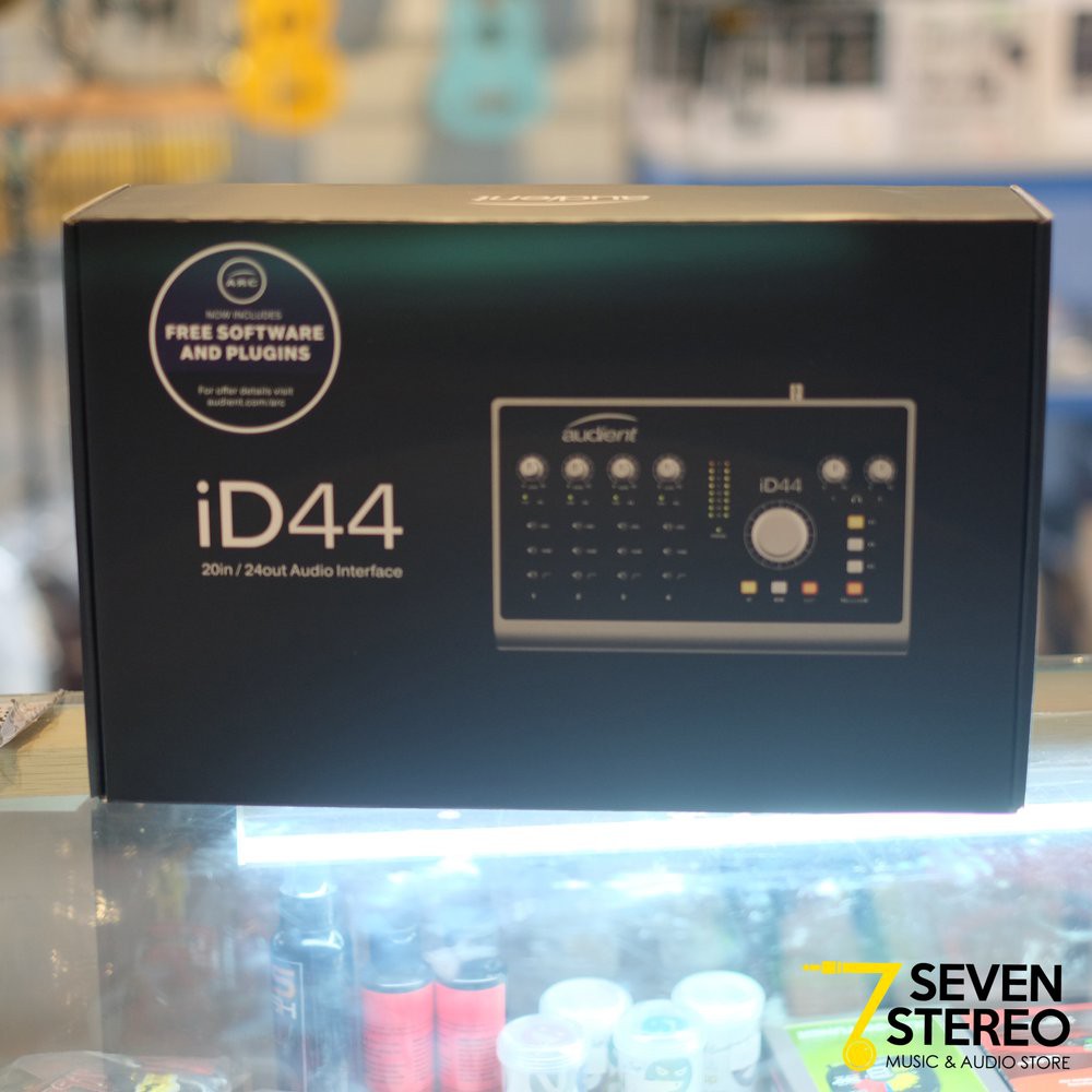 Audient ID44 20in - 24out Audio Interface Soundcard Recording