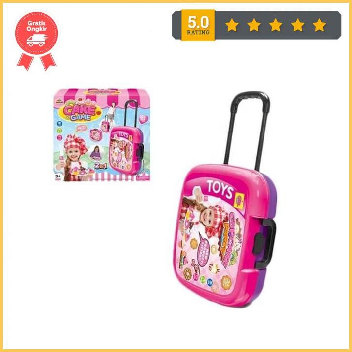 A18 Mainan Anak Perempuan Masak Masakan Kue Es Krim Kitchen Set Murah Promo