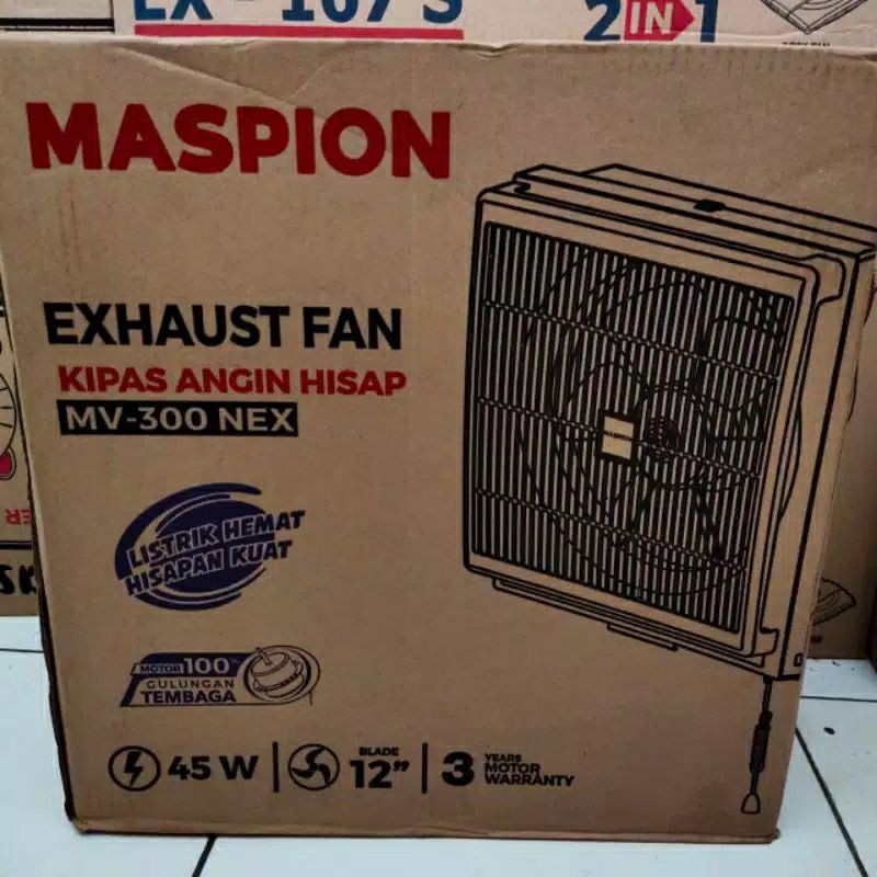 Exhaust Fan Dinding MASPION MV 300 NEX 12 inch (30 cm)