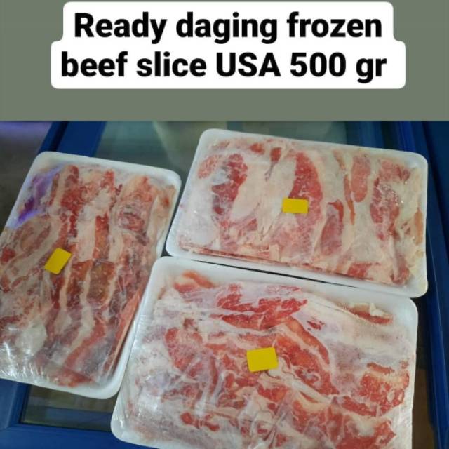 Daging frozen beef slice usa