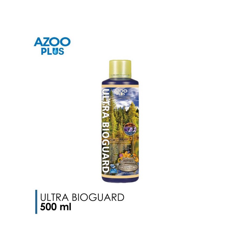 Azoo/AzooPlus Ultra BioGuard 500ml (bakteri akuarium laut dan air tawar)