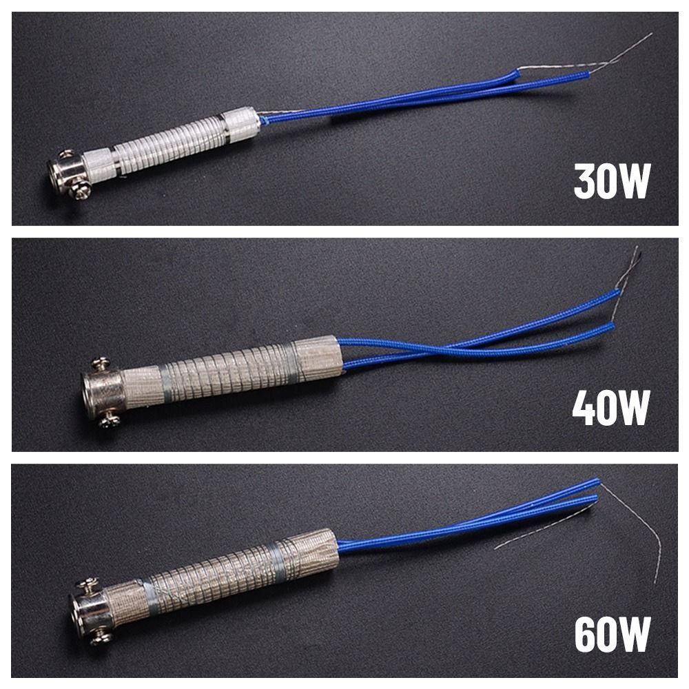 Top 5pcs Soldering Iron Core Kualitas Tinggi Panas Eksternal 220V 30W40W60W Alat Las