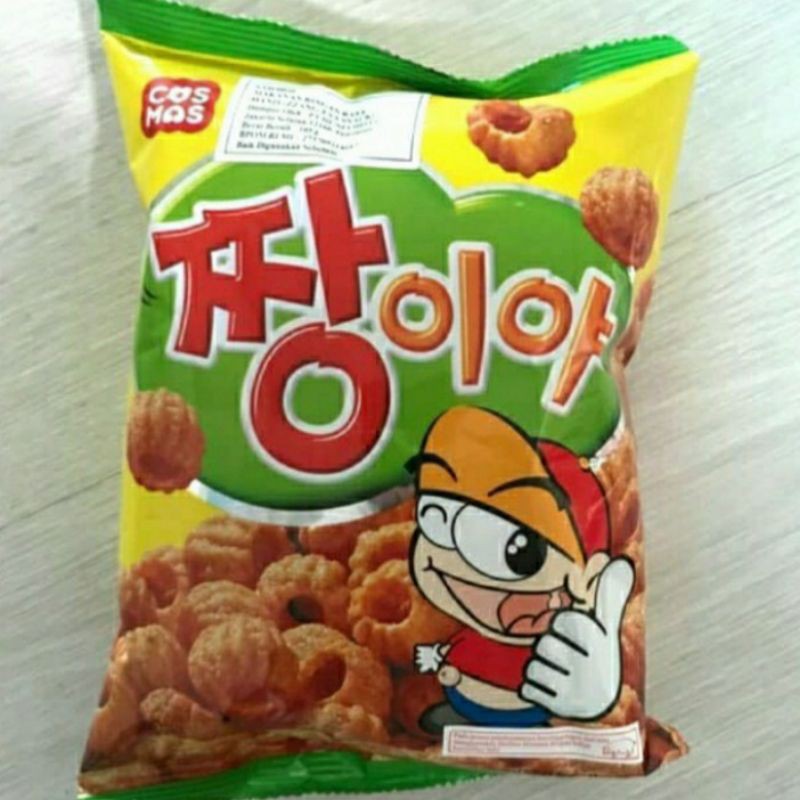

Cosmos Snack Jagung Rasa Selai Kacang(zzang -eya snack) 105gram*