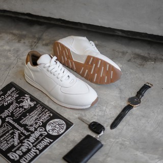 WALTER WHITE Sepatu Sneakers putih Casual Klasik Vintage WALTER WHITE Sepatu Sneakers putih Casual Klasik Vintage