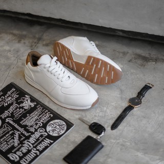 WALTER WHITE Sepatu  Sneakers putih  Casual Klasik  Vintage 