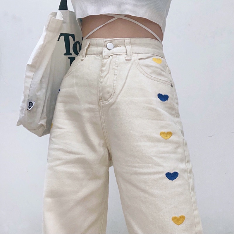 CLOTHIER - Apricot Baggy Jeans