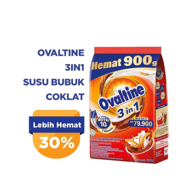 

OVALTINE 3IN1 900GR