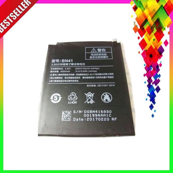 PROMO BATERAI XIAOMI REDMI NOTE 4 BN41 ORIGINAL BATERAI BN41 BERKUALITAS