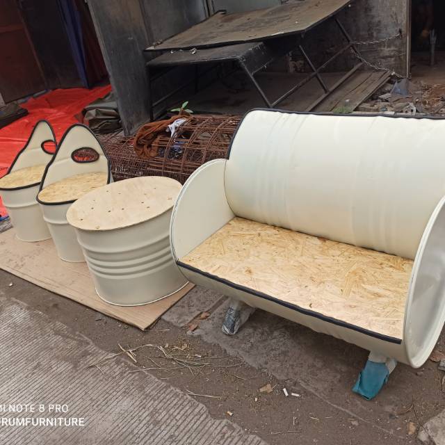 Bangku drum kecil single satu set meja dan bangku drum harley