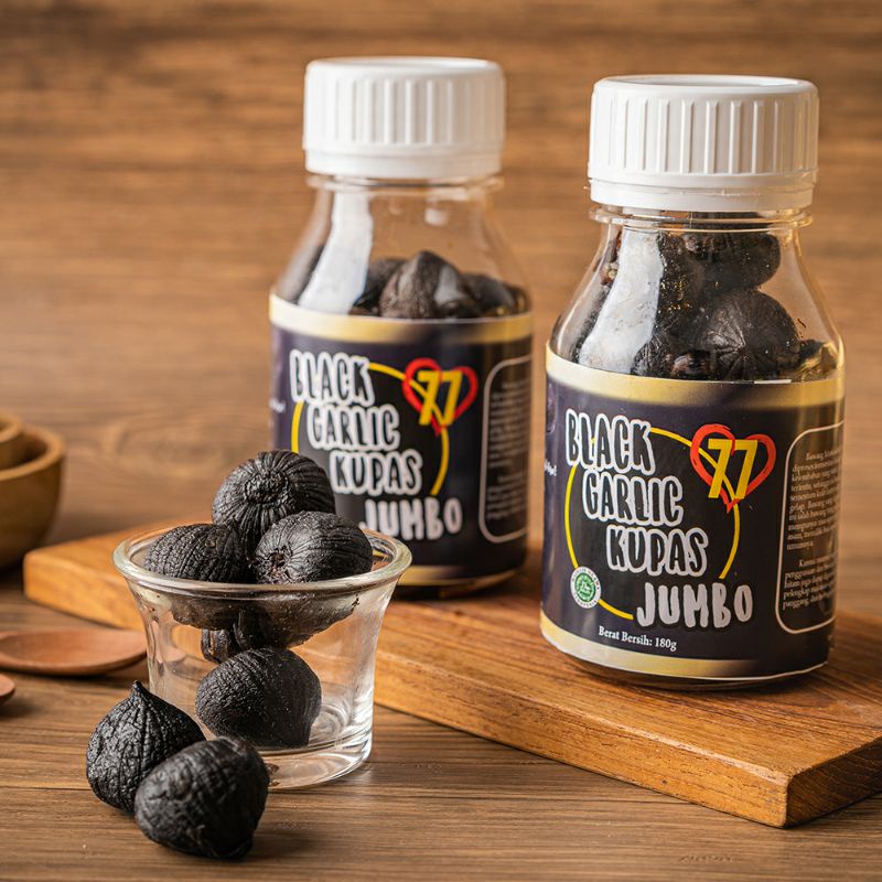 

BLACK GARLIC Tunggal Kupas - Herbal Berkhasiat Praktis