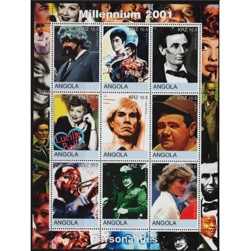 

Perangko Filateli A42 Angola 2001 Famous People