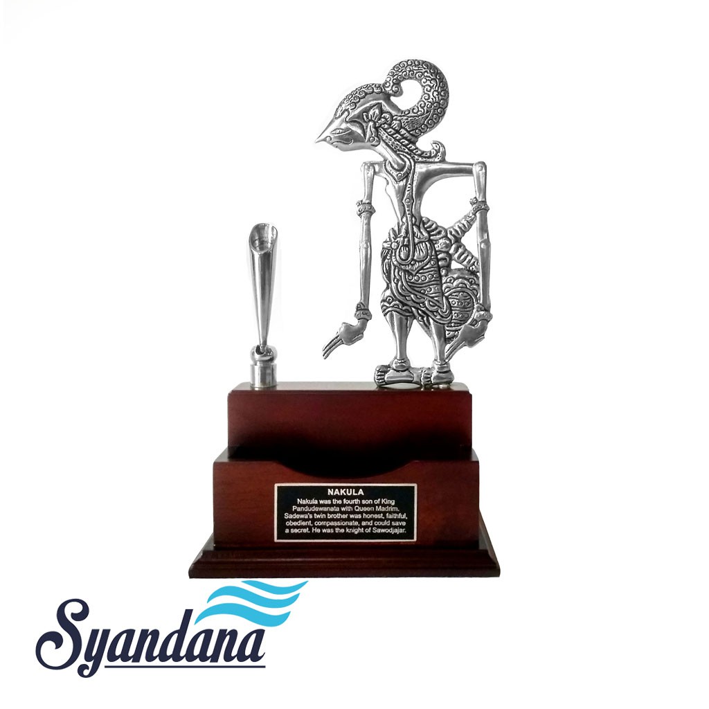 

Card and Pen Holder Wayang Nakula