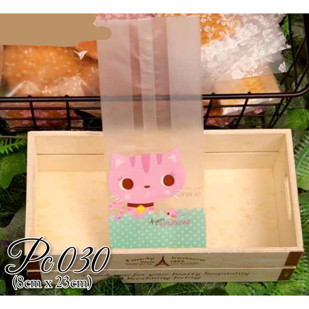 

Plastik Snack Cookies Bag 8x23