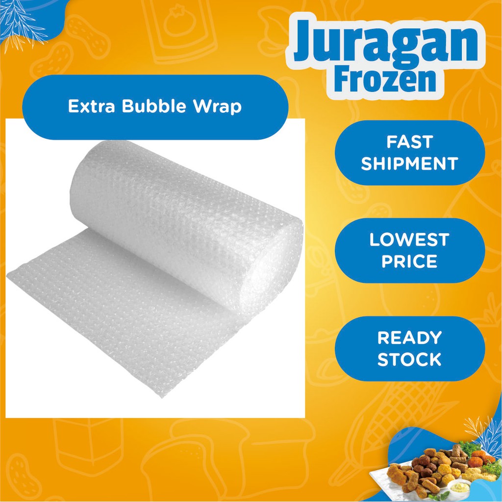 

Extra Bubble Wrap Untuk Packaging
