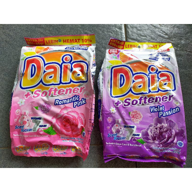 daia detergent bubuk softener 800gr