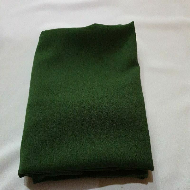 Pashmina Diamond ) Pashmina Polos Tanpa Tali-Ijo botol