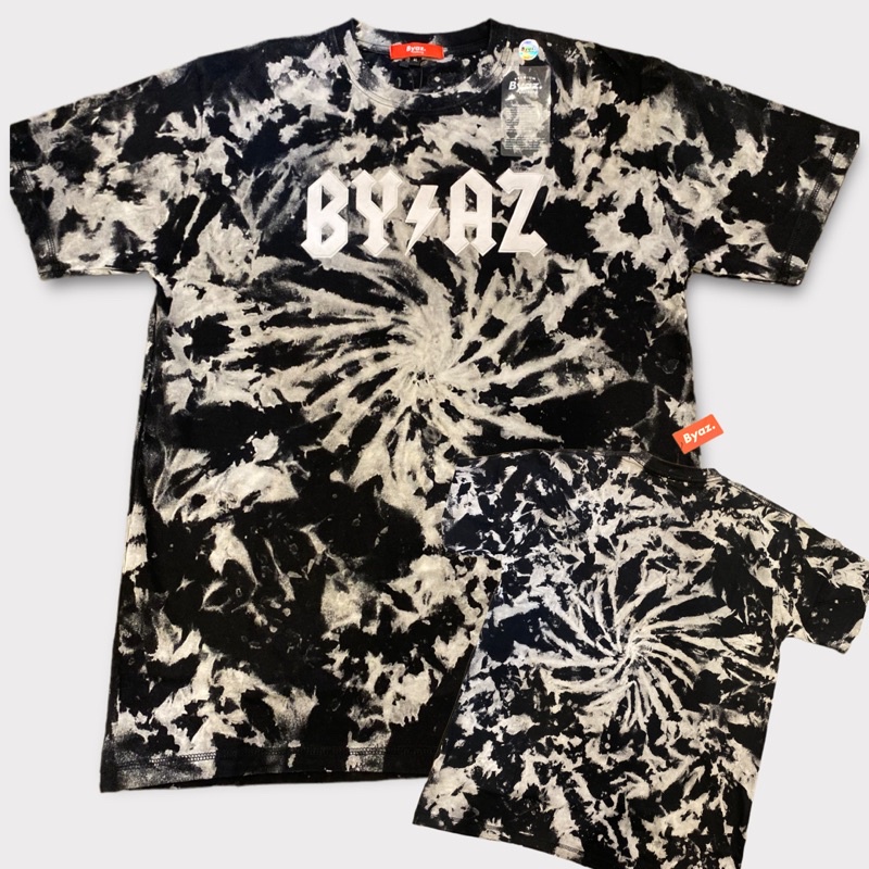 T shirt BYAZ Tie Dye Basic Grey