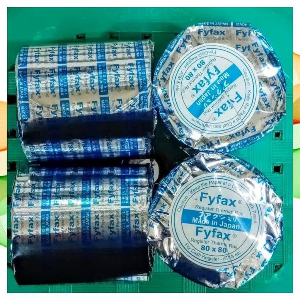 

Thermal Roll 80X80 Fyfax ( Per Roll