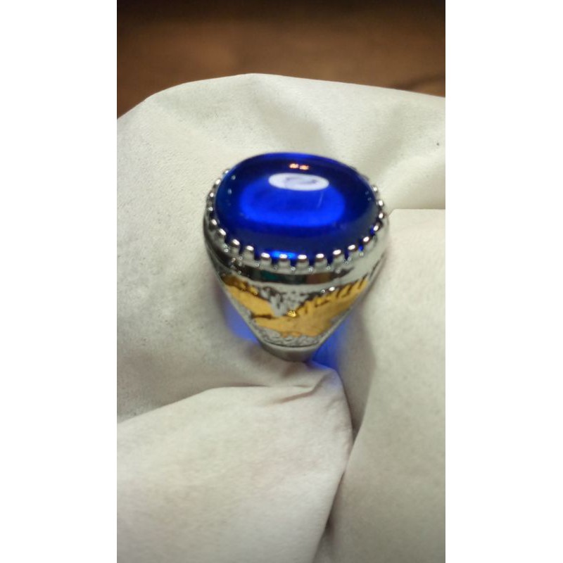 Batu cincin king safir natural