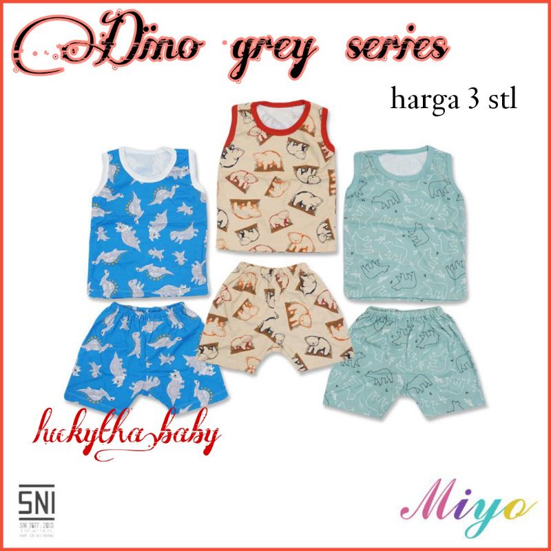 3pcs_miyo by LIBBY SETELAN KUTUNG GEORGE MONKEY , Squirel  S.M.L /miyo by LIBBY TERBARU