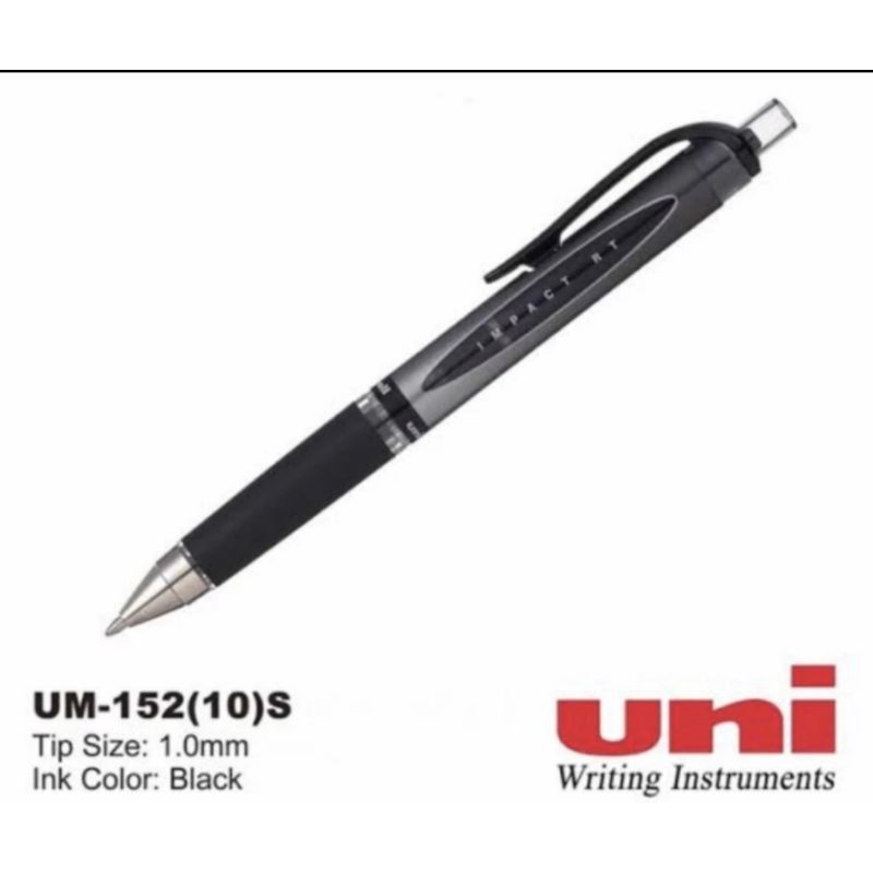 

Ballpoint Uniball Gel Impact dapat 2pcs boleh mix warna