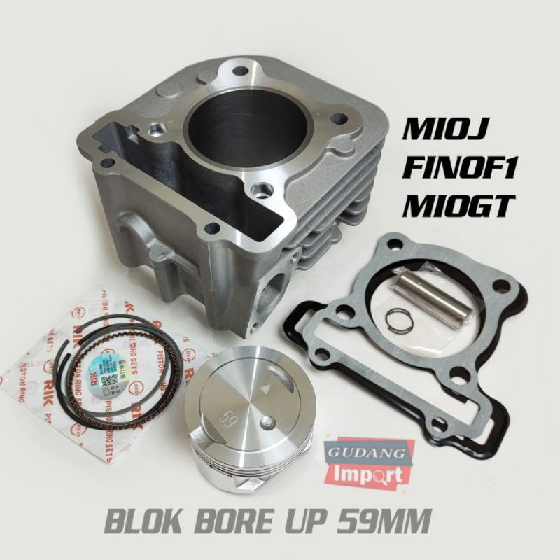 BLOK SEHER BORING BORE UP MIOJ MIO J FINO F1 58 58,5 59 59MM