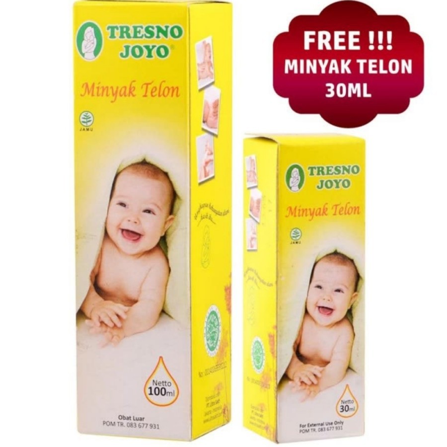 TRESNO JOYO MINYAK TELON 100ML FREE 30ML