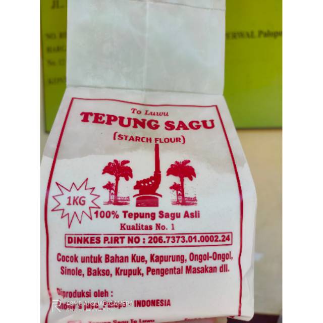 

Tepung Sagu Asli To Luwu