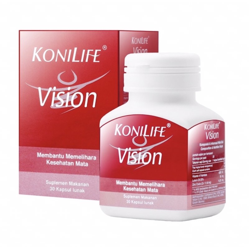 Konilife vision 30 kapsul ( memelihara kesehatan mata )