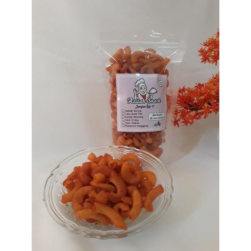 

Azizah snack(makaroni usus bantet)