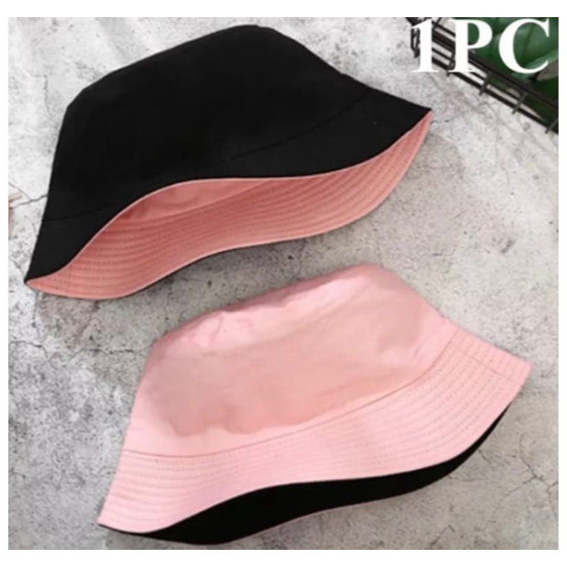 ( COD )BUCKET HATS WANITA PREMIUM - BUCKET POLOS SELEBGRAM HITS