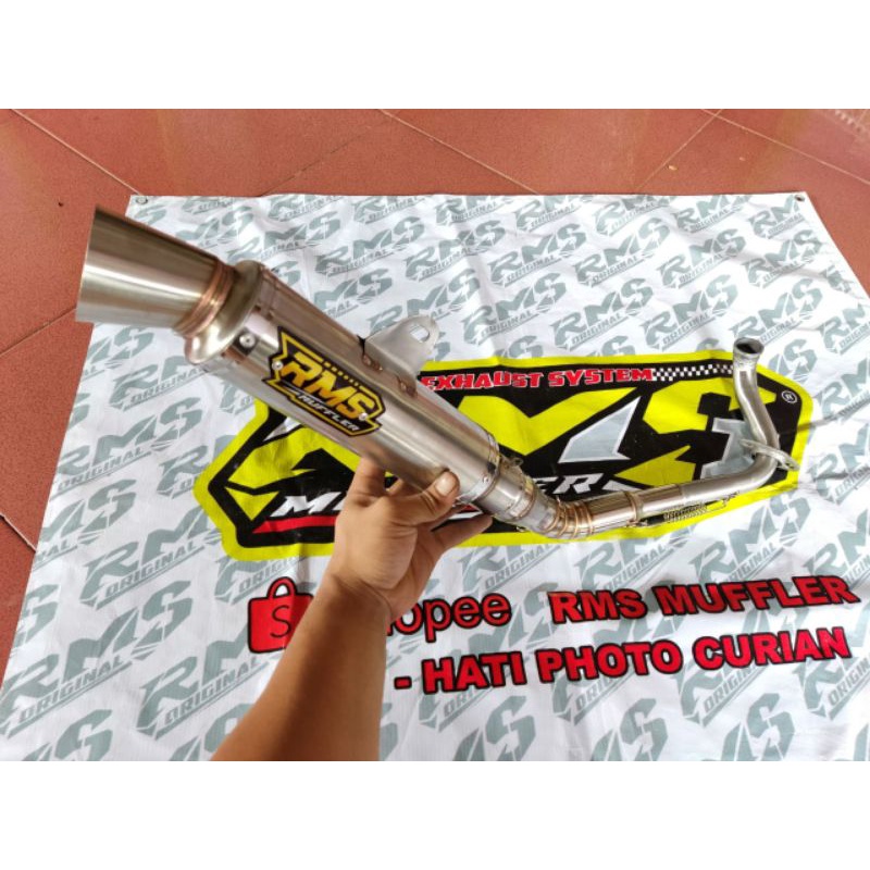 Knalpot RMS Muffler Original Beat karbu Beat fi beat esp scoopy vario 110fi