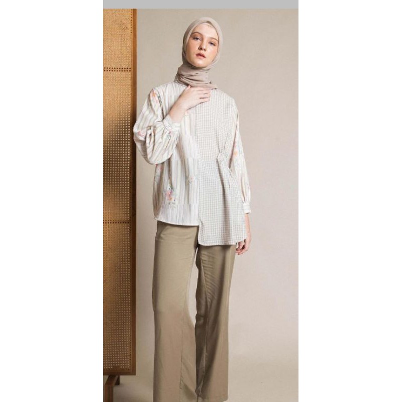 CANDIRA TOP BEIGE ALEZA LABEL