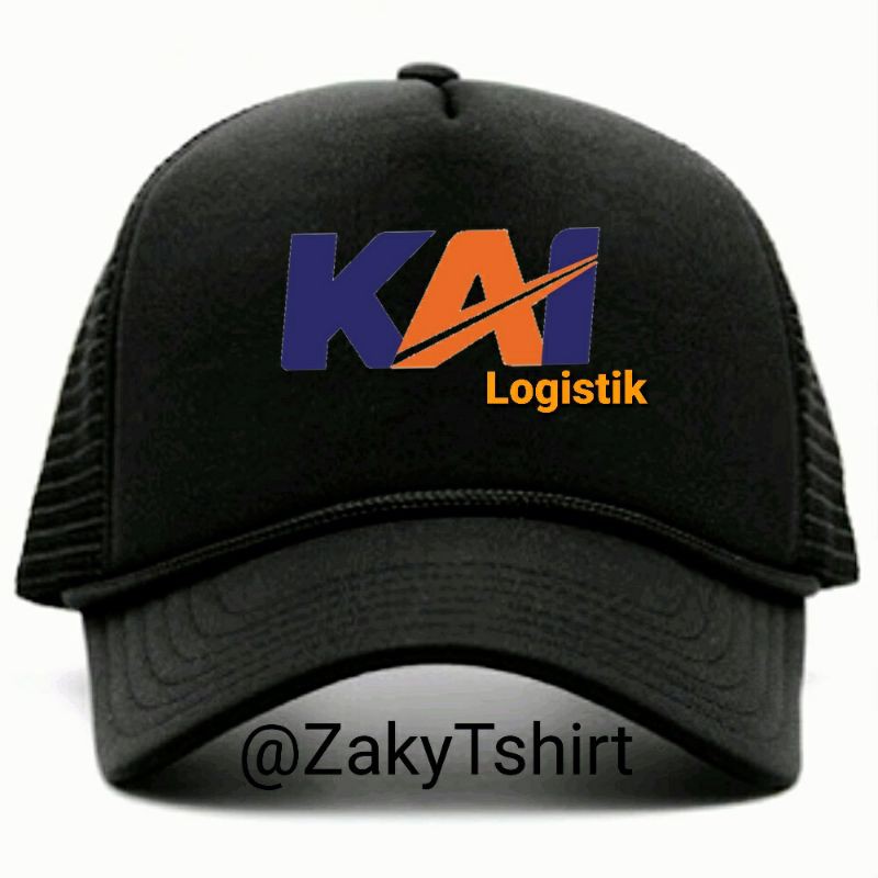 Topi Jaring Truker Logo KAI Logistik